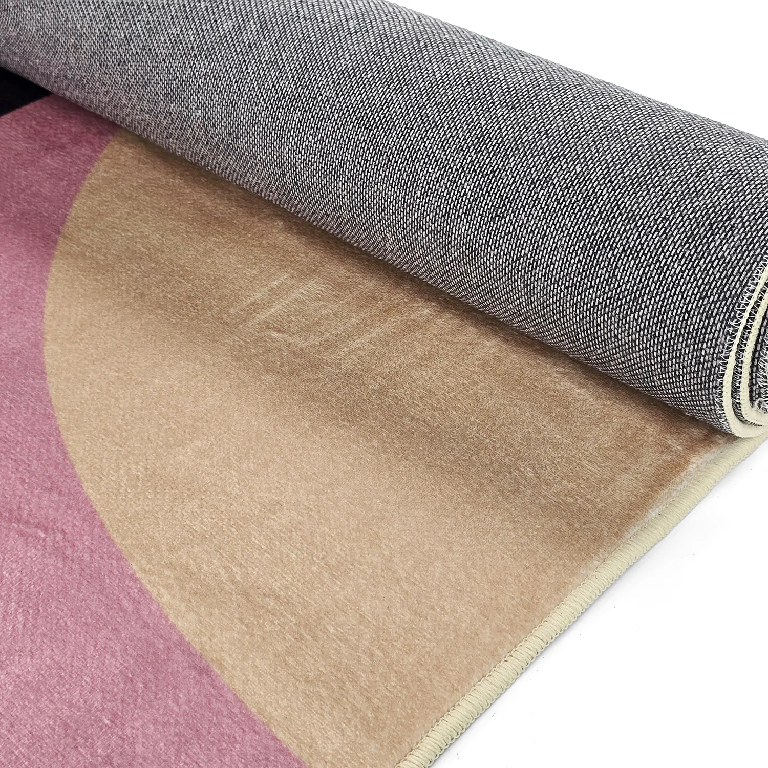Tapis Wilton - Kalami (rose/multicolore)