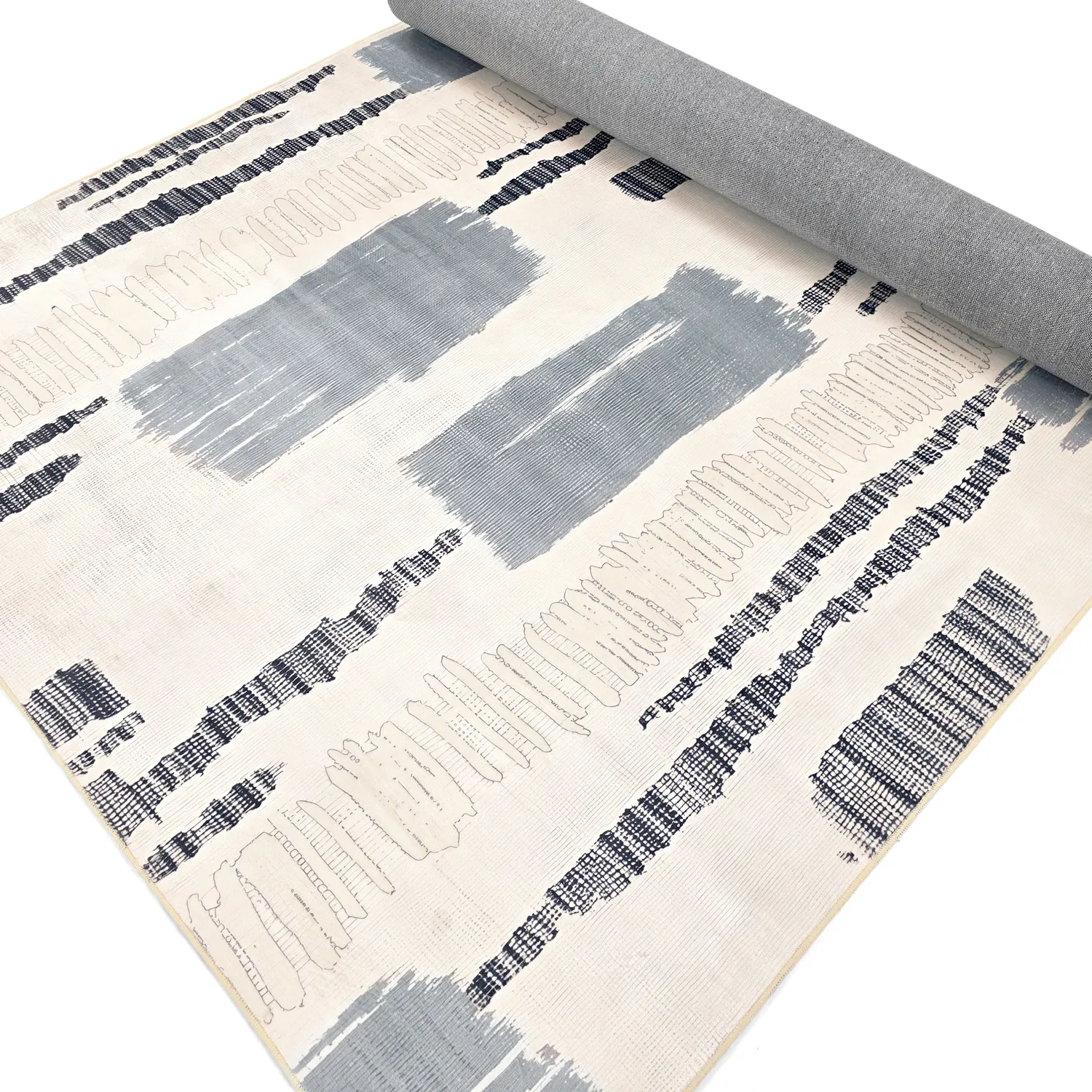 Tapis Wilton - Lucerne (gris/multicolore)