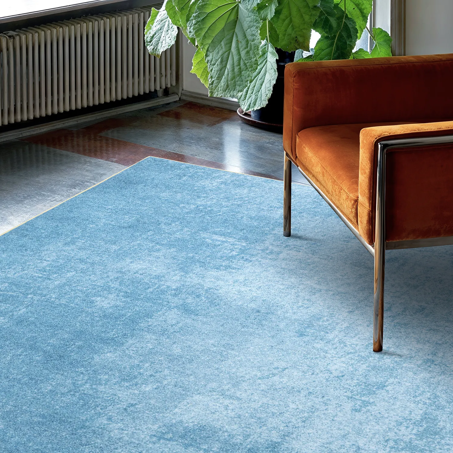 Tapis Wilton - Lynton (bleu)