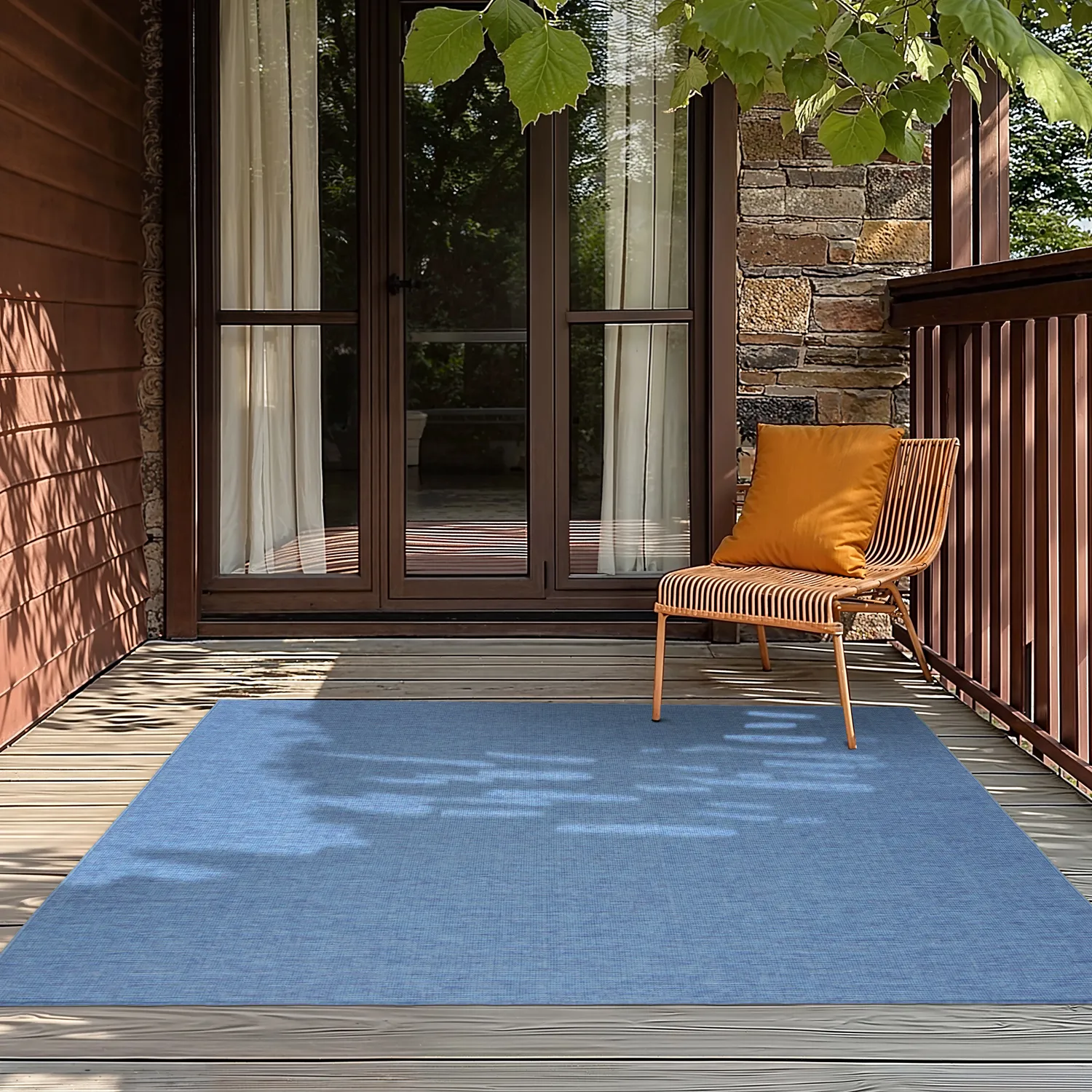 Tapis Intérieurs/Extérieurs - Monsanto (bleu)