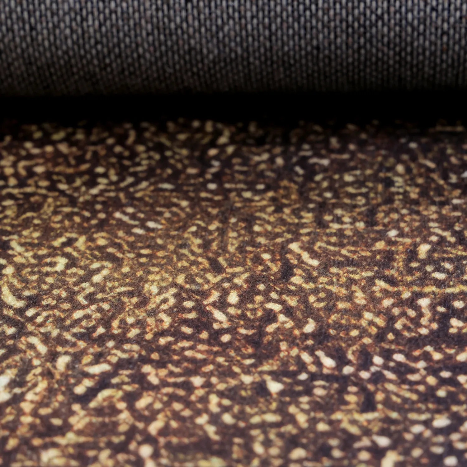 Tapis Wilton - Oristano (marron/doré)