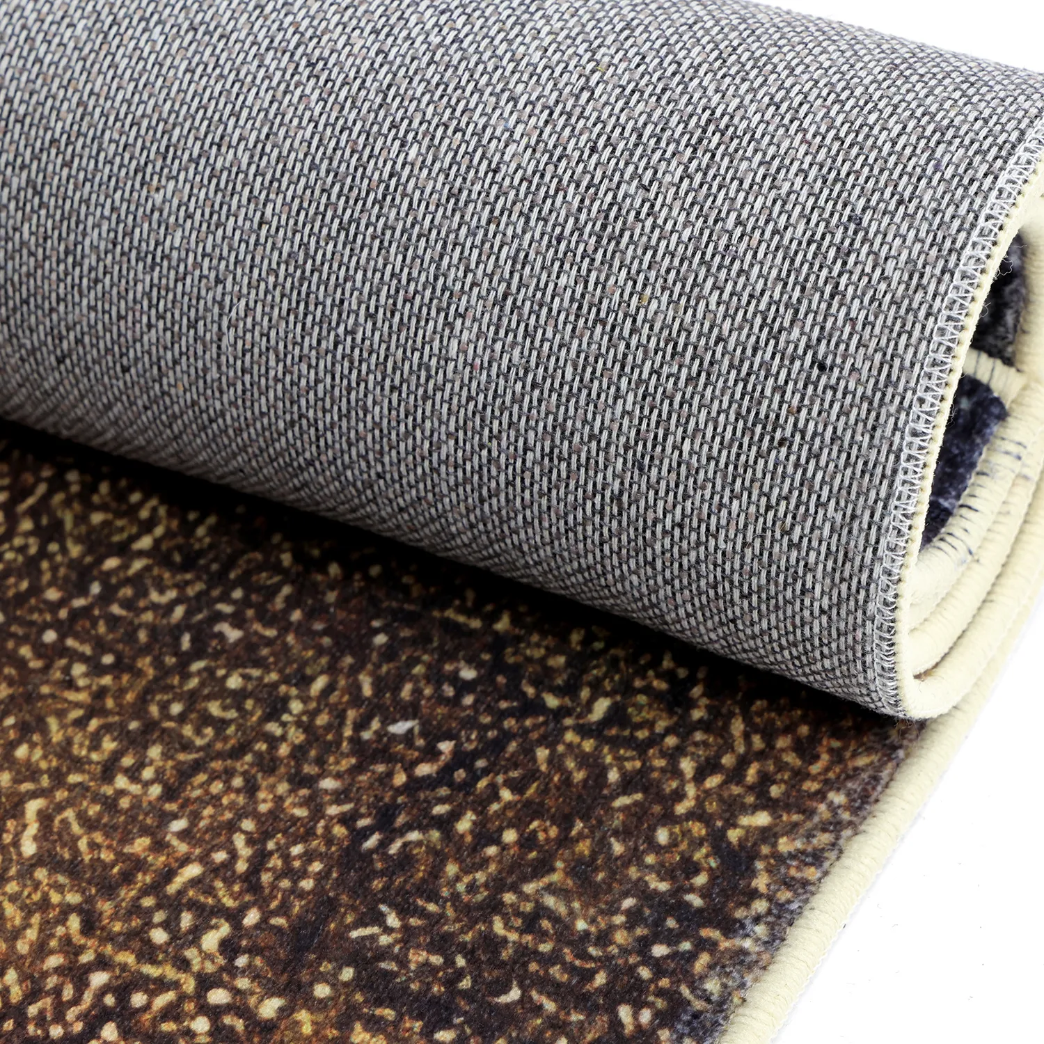 Tapis Wilton - Oristano (marron/doré)