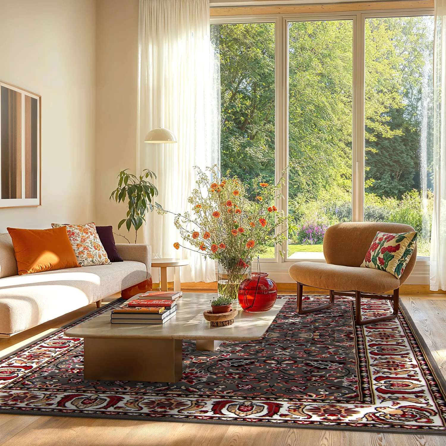 Tapis Wilton - Peking Imperial (gris)