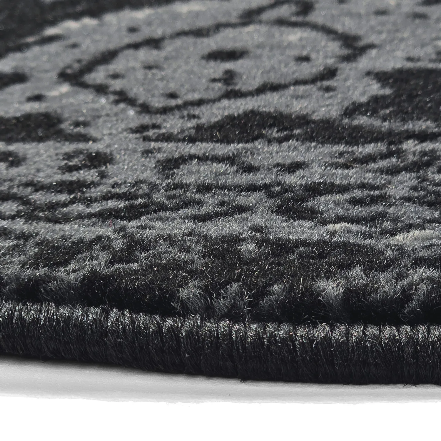 Tapis rond - Peking Majestic (noir)
