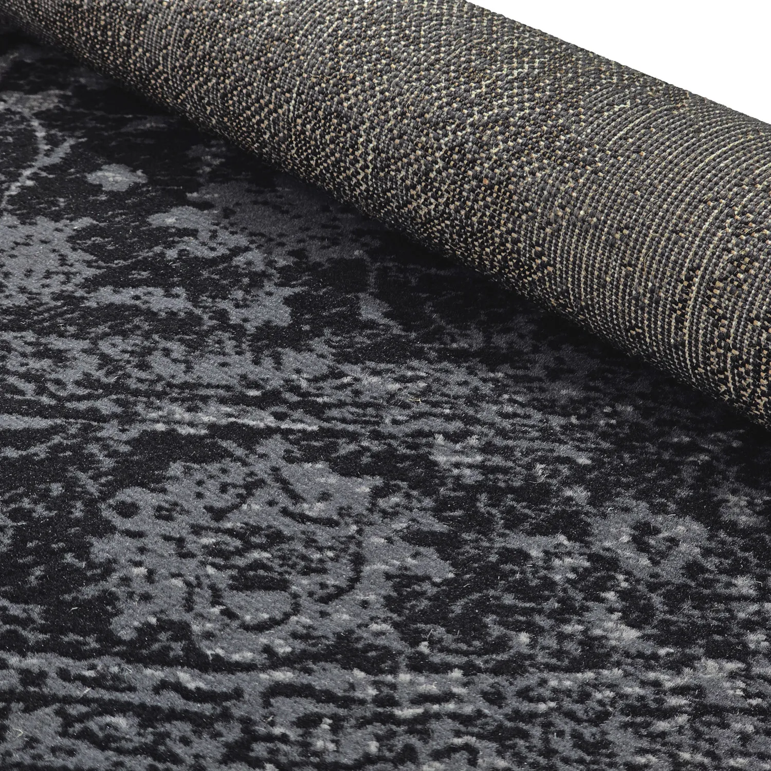 Tapis rond - Peking Majestic (noir)