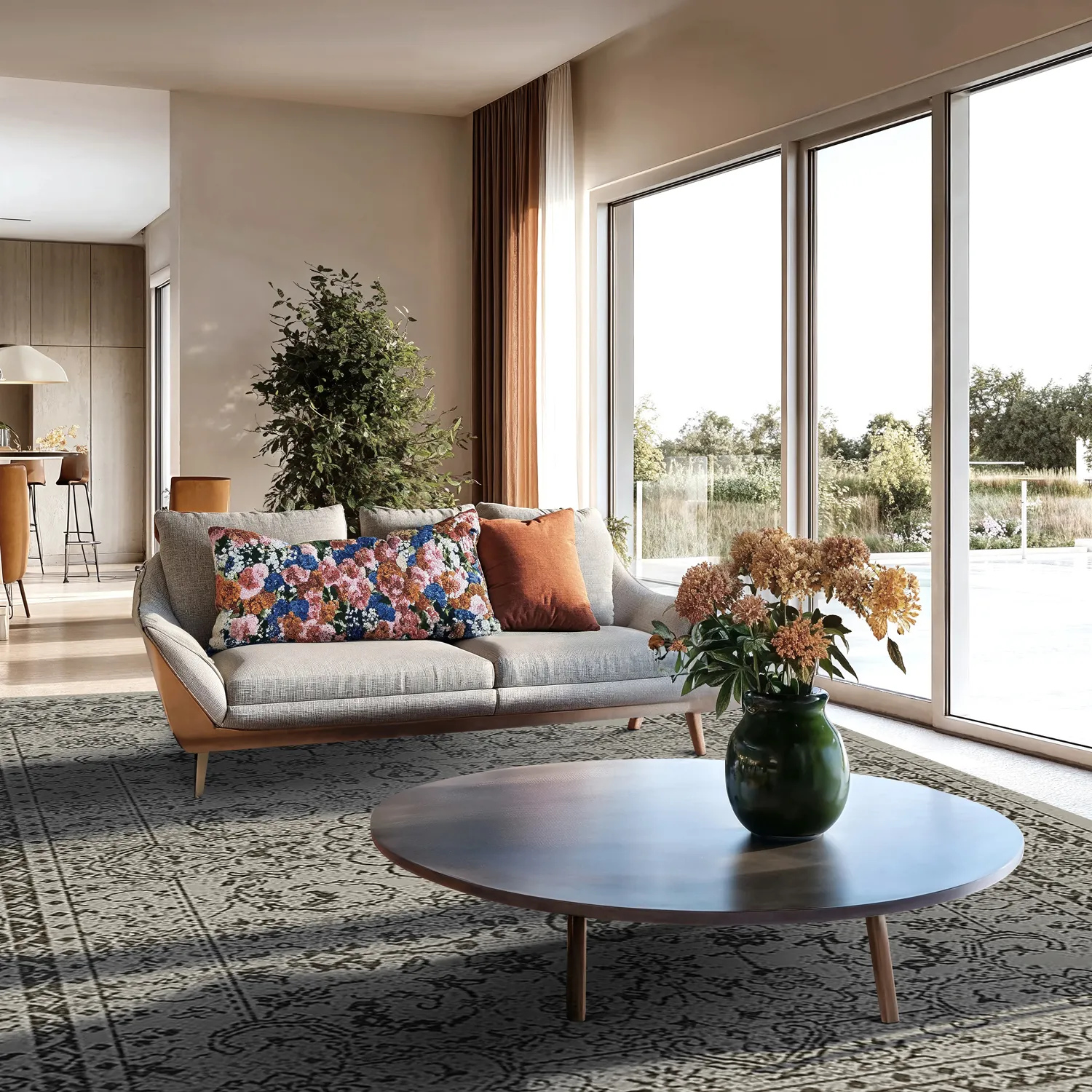 Tapis Wilton - Peking Noble (gris)