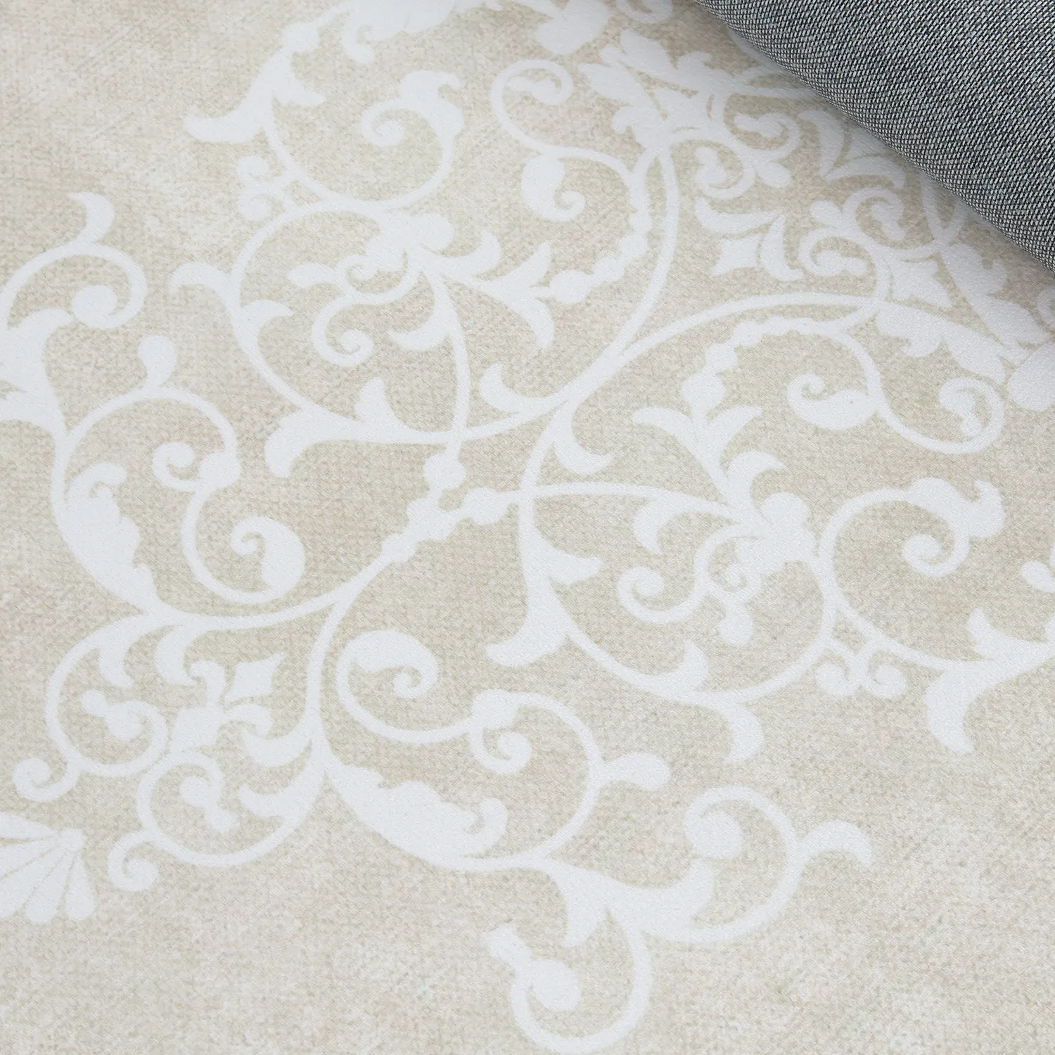 Tapis Wilton - Santi (beige/blanc)