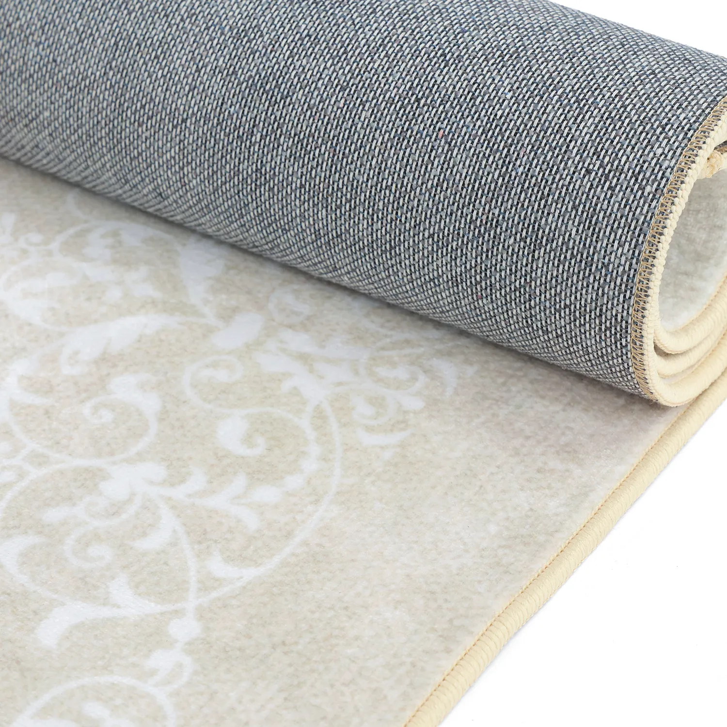 Tapis Wilton - Santi (beige/blanc)
