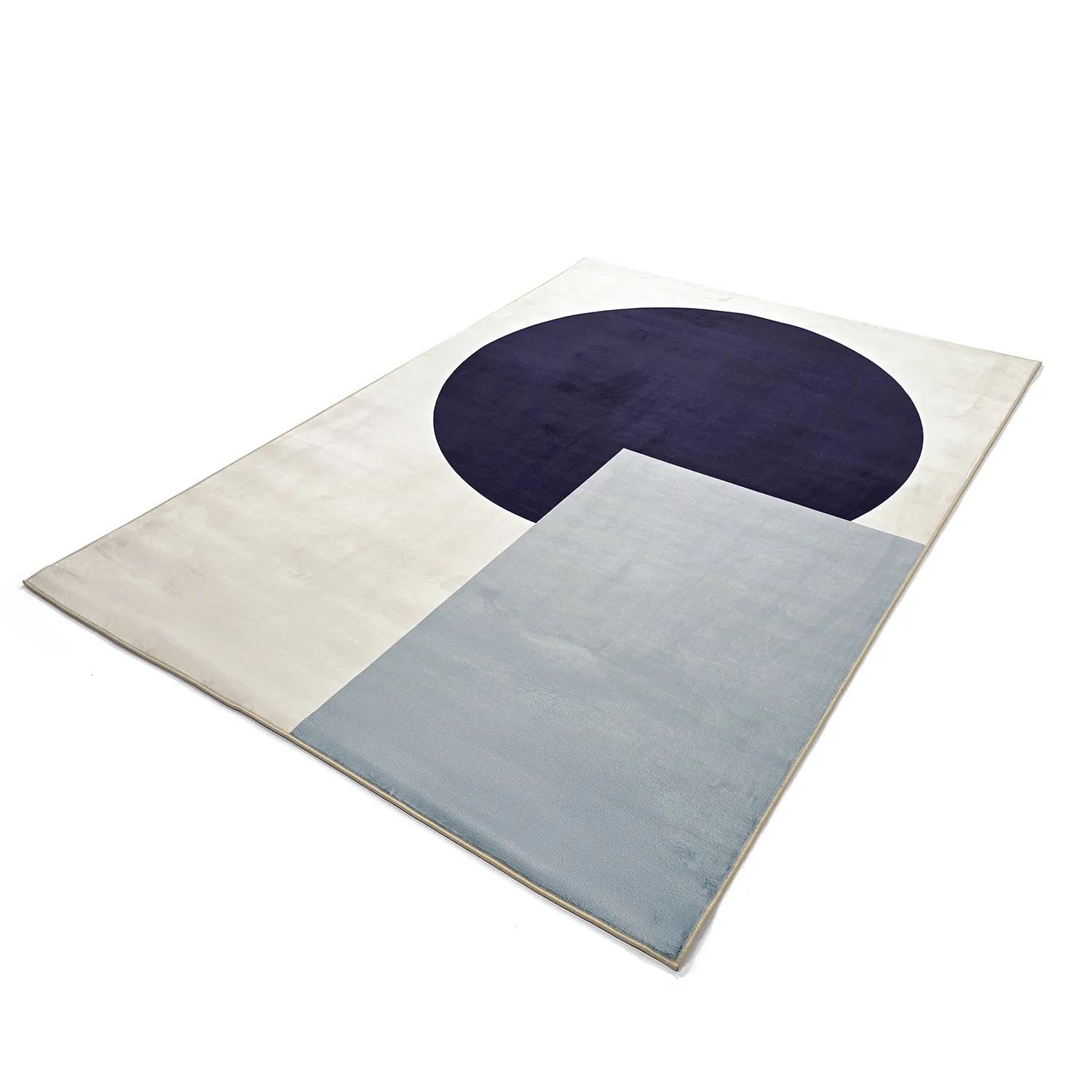 Tapis Wilton - Taos (blanc/noir/gris)