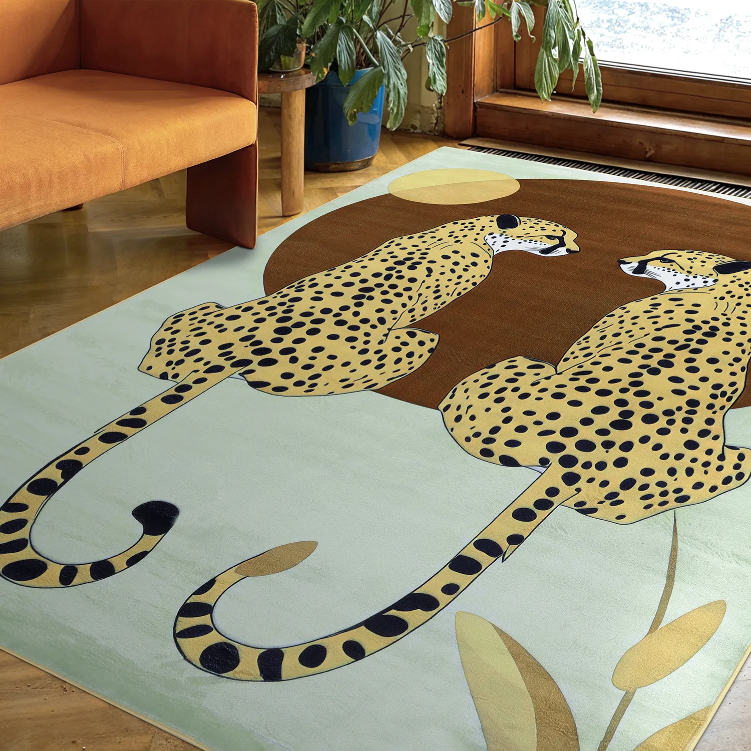 Tapis Wilton - Ubud (léopard)