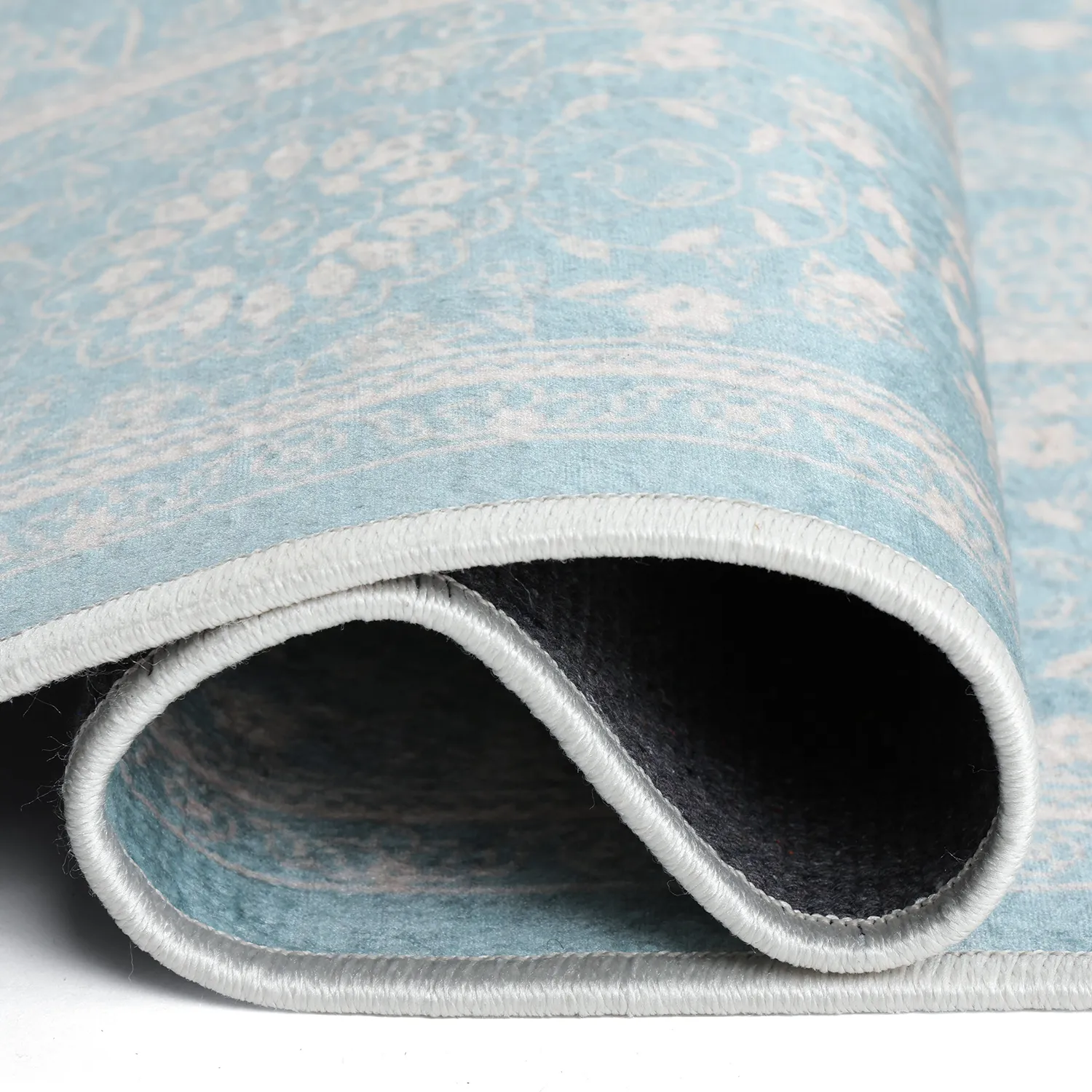 Tapis Wilton - Vivian (bleu)
