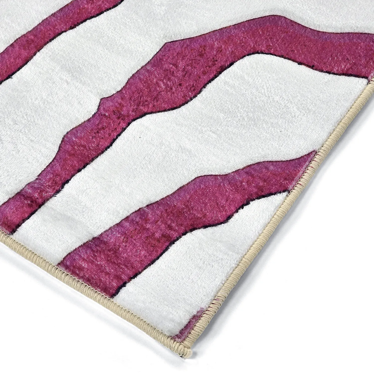 Tapis Wilton - Zebra (rose)