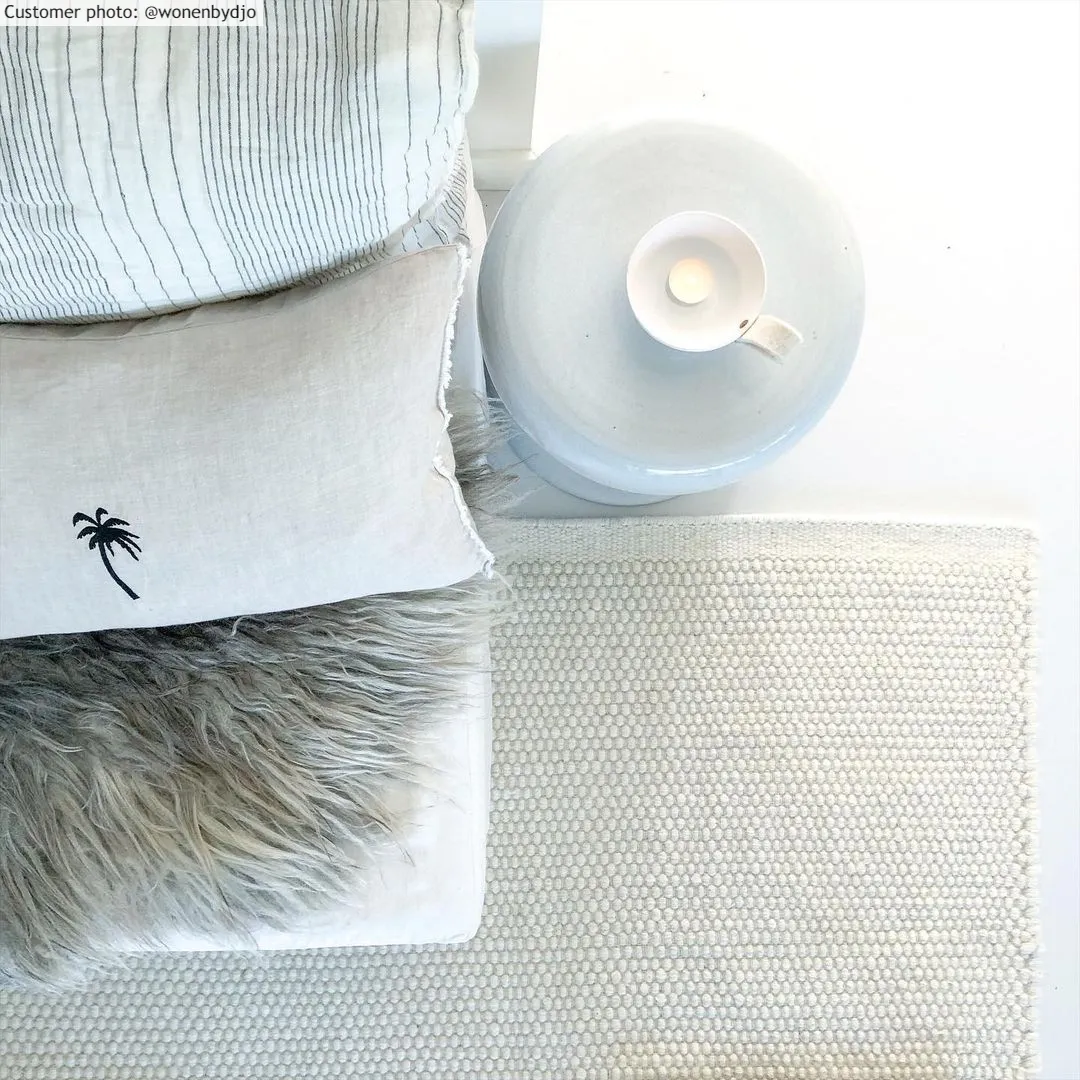Tapis en laine - Coastal (blanc)