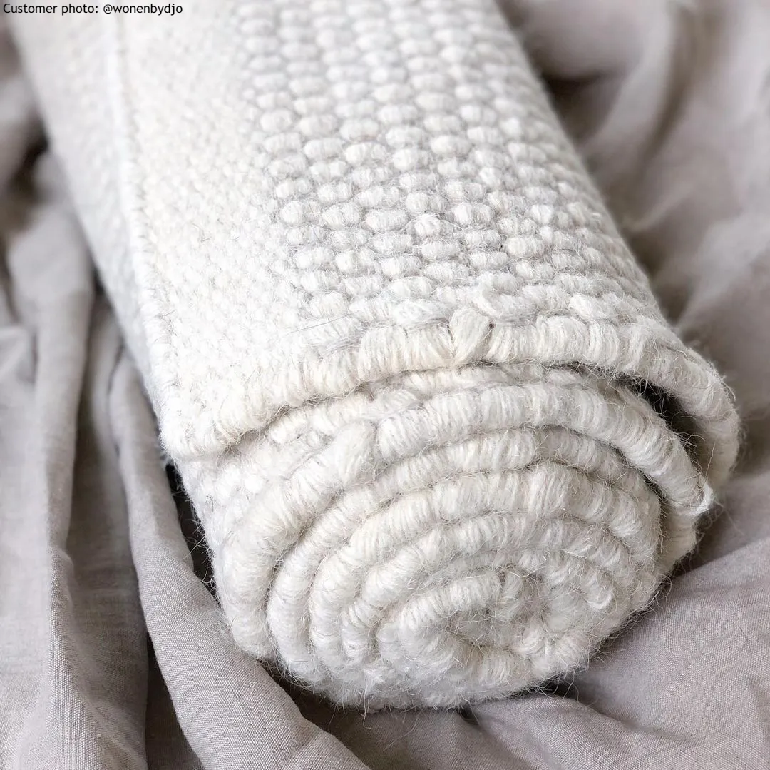 Tapis en laine - Coastal (blanc)