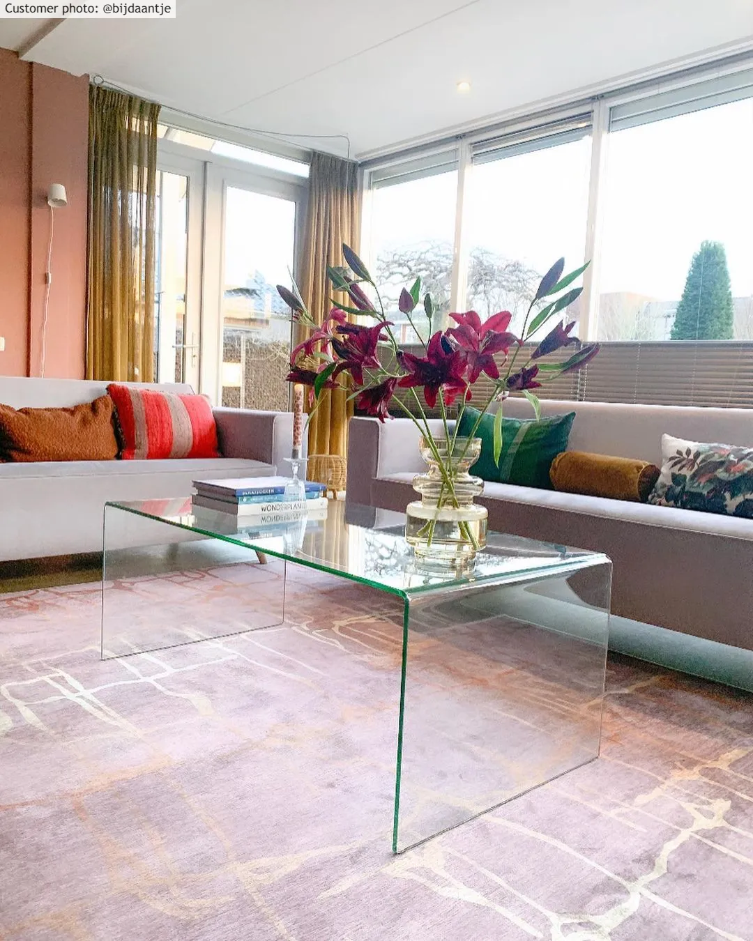 Tapis Wilton - Lorenzo (marron/doré)