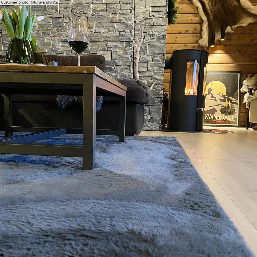 Tapis à poils longs - Aranga Super Soft Fur (anthracite)