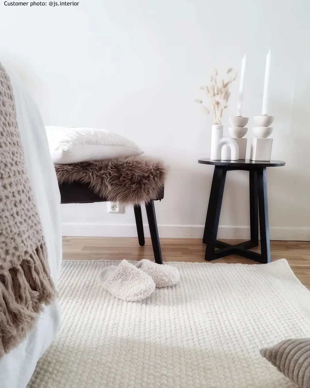 Tapis en laine - Coastal (blanc)