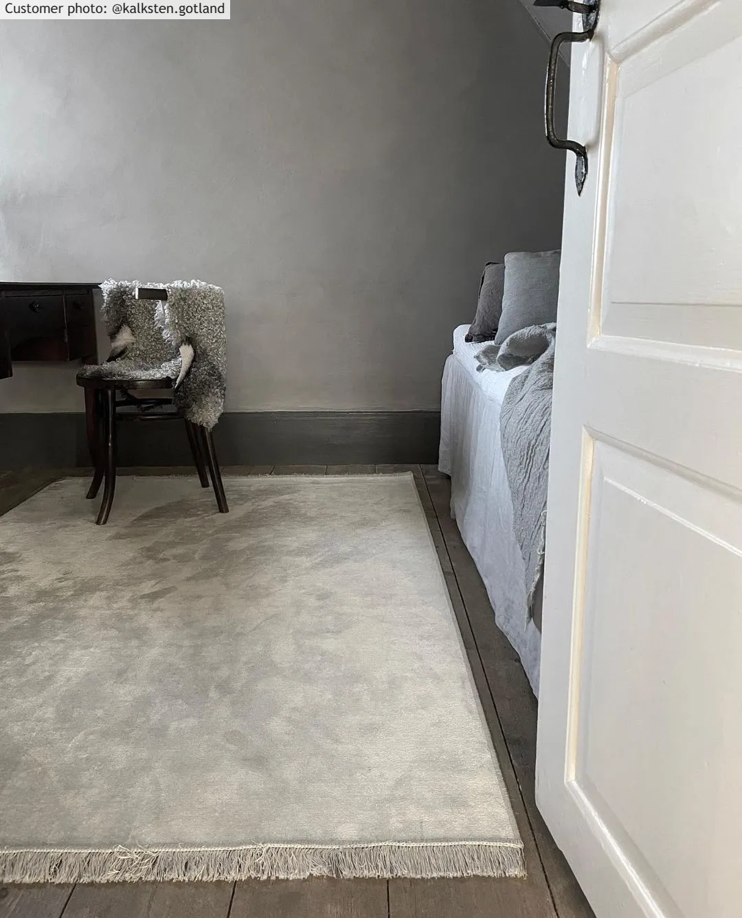 Tapis Wilton - Art Silk (gris clair/beige)