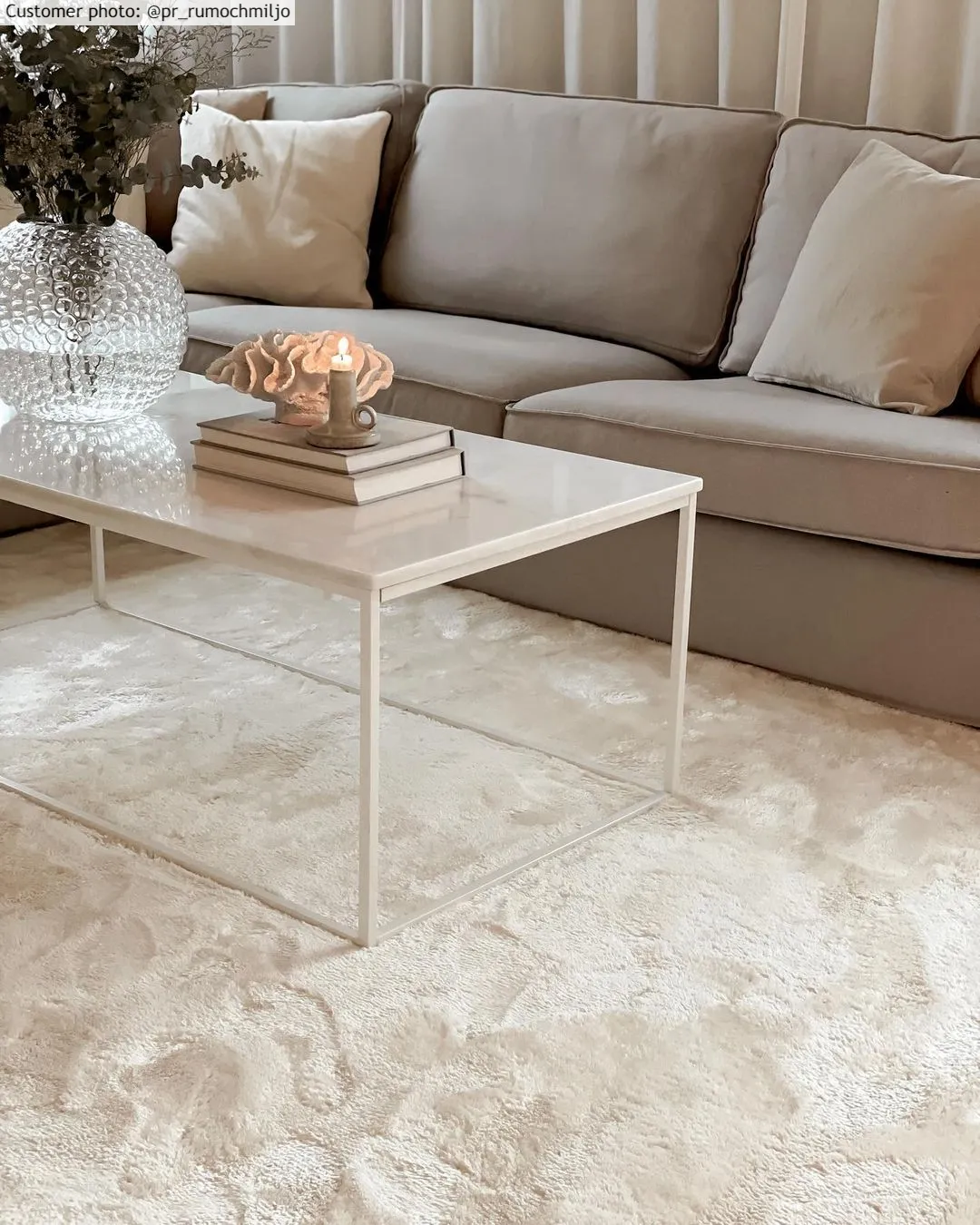 Tapis moelleux - Aranga Super Soft Fur (beige)