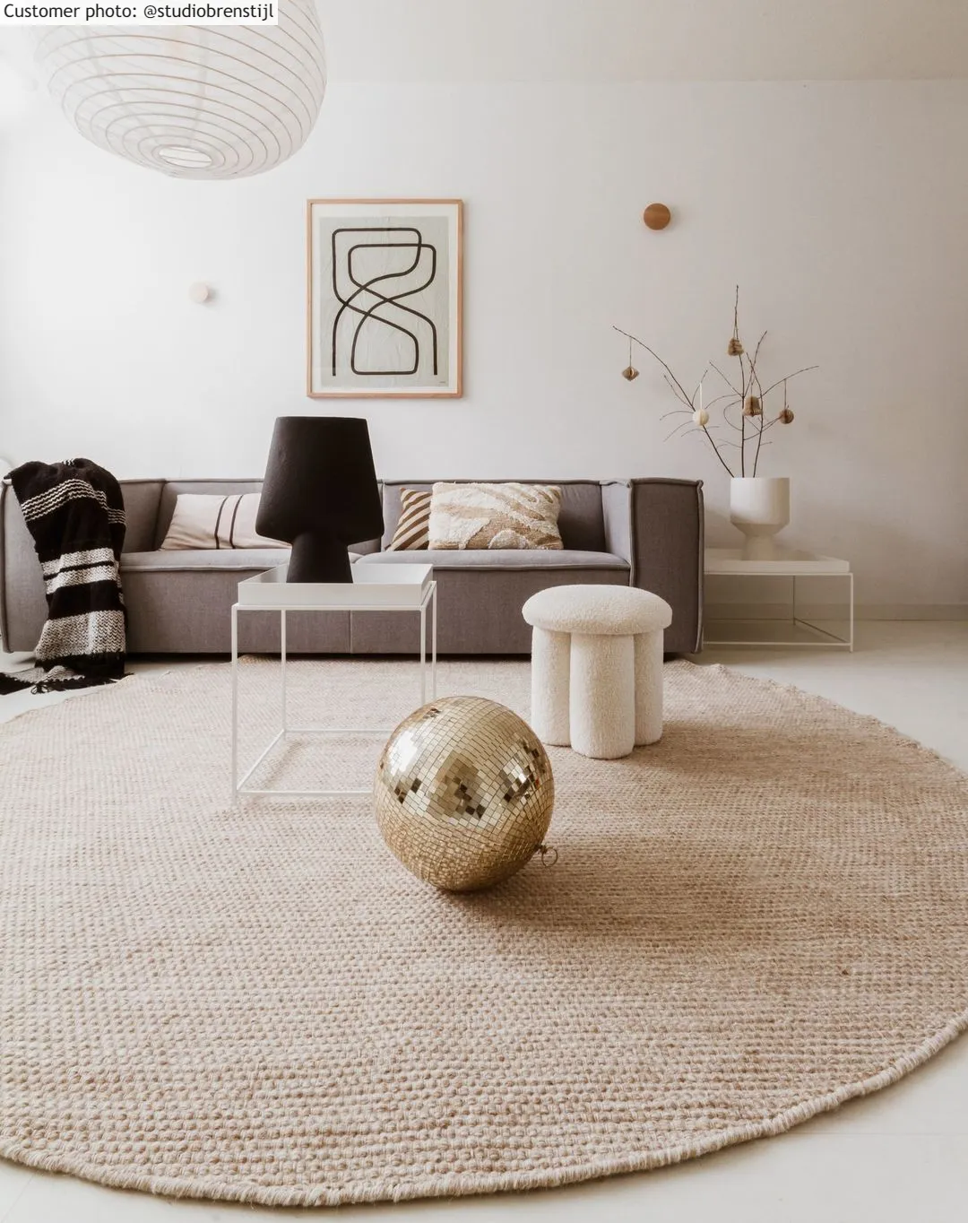 Tapis en laine - Otago (beige)