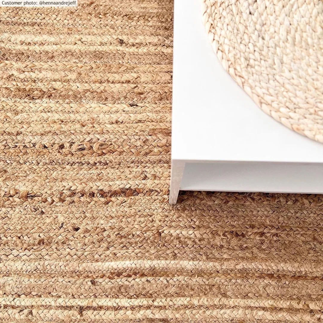 Tapis en jute - Flätan (jute)