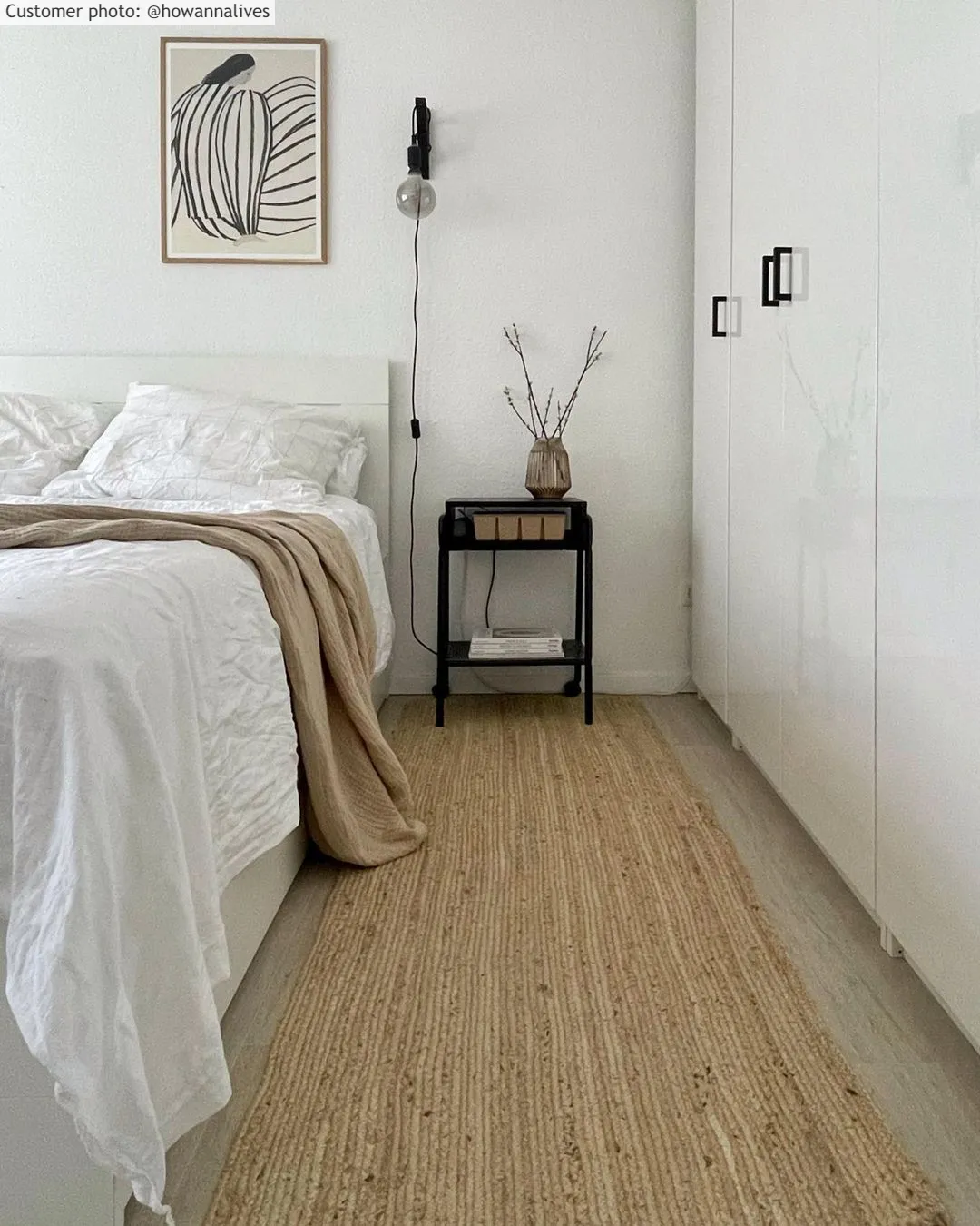 Tapis en jute - Flätan (jute)