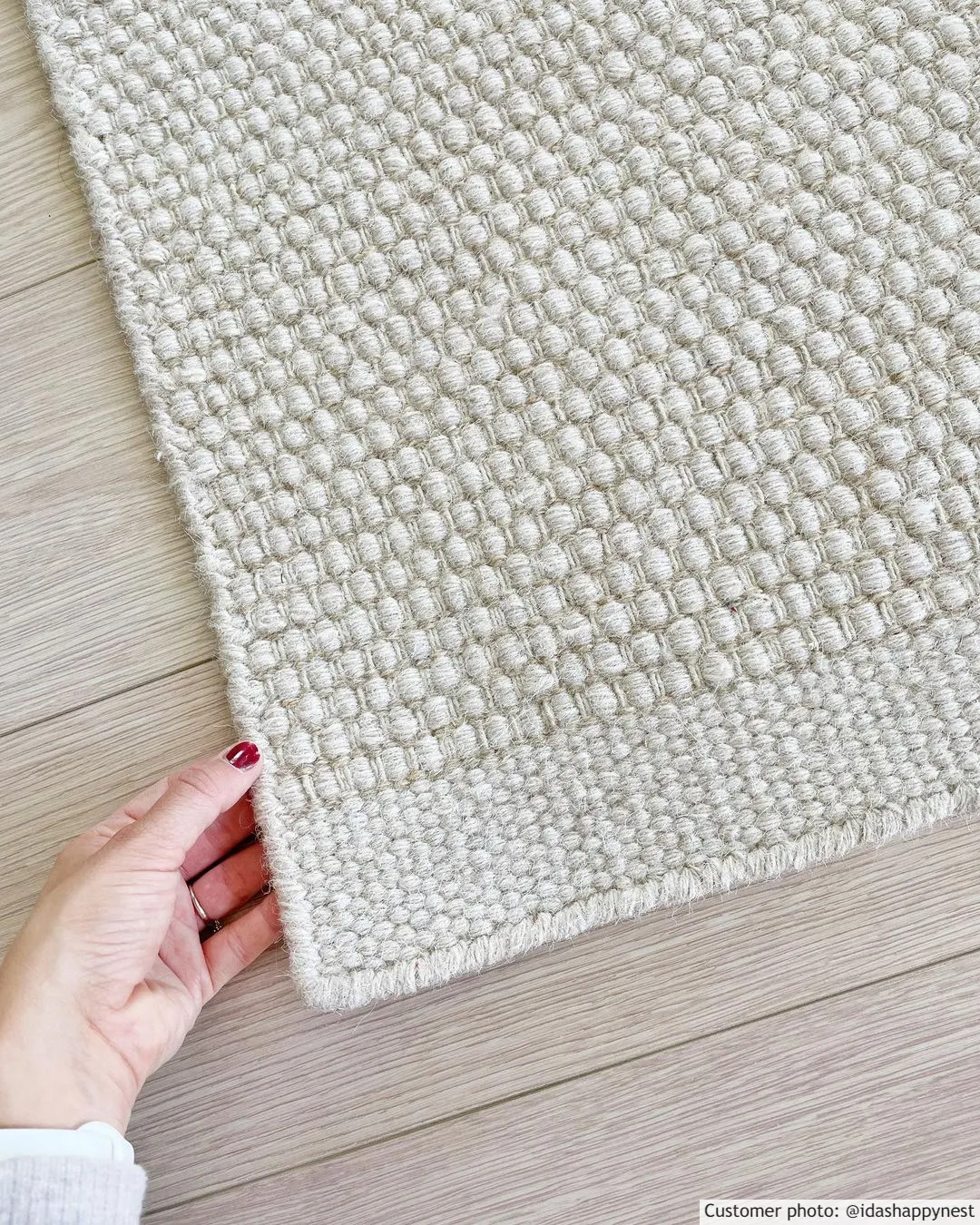 Tapis en laine - Coastal (crème)