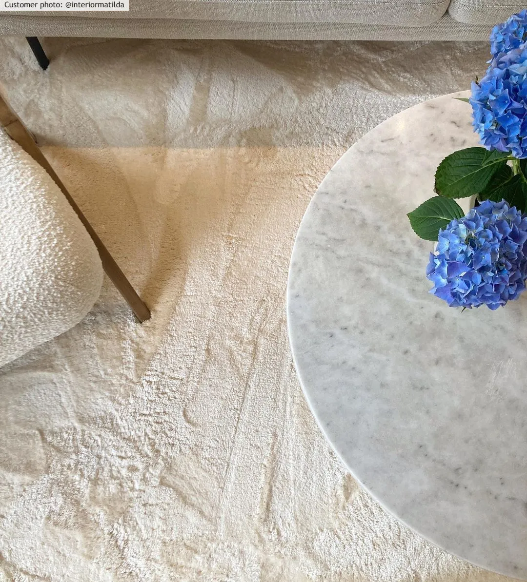 Tapis moelleux - Aranga Super Soft Fur (beige)