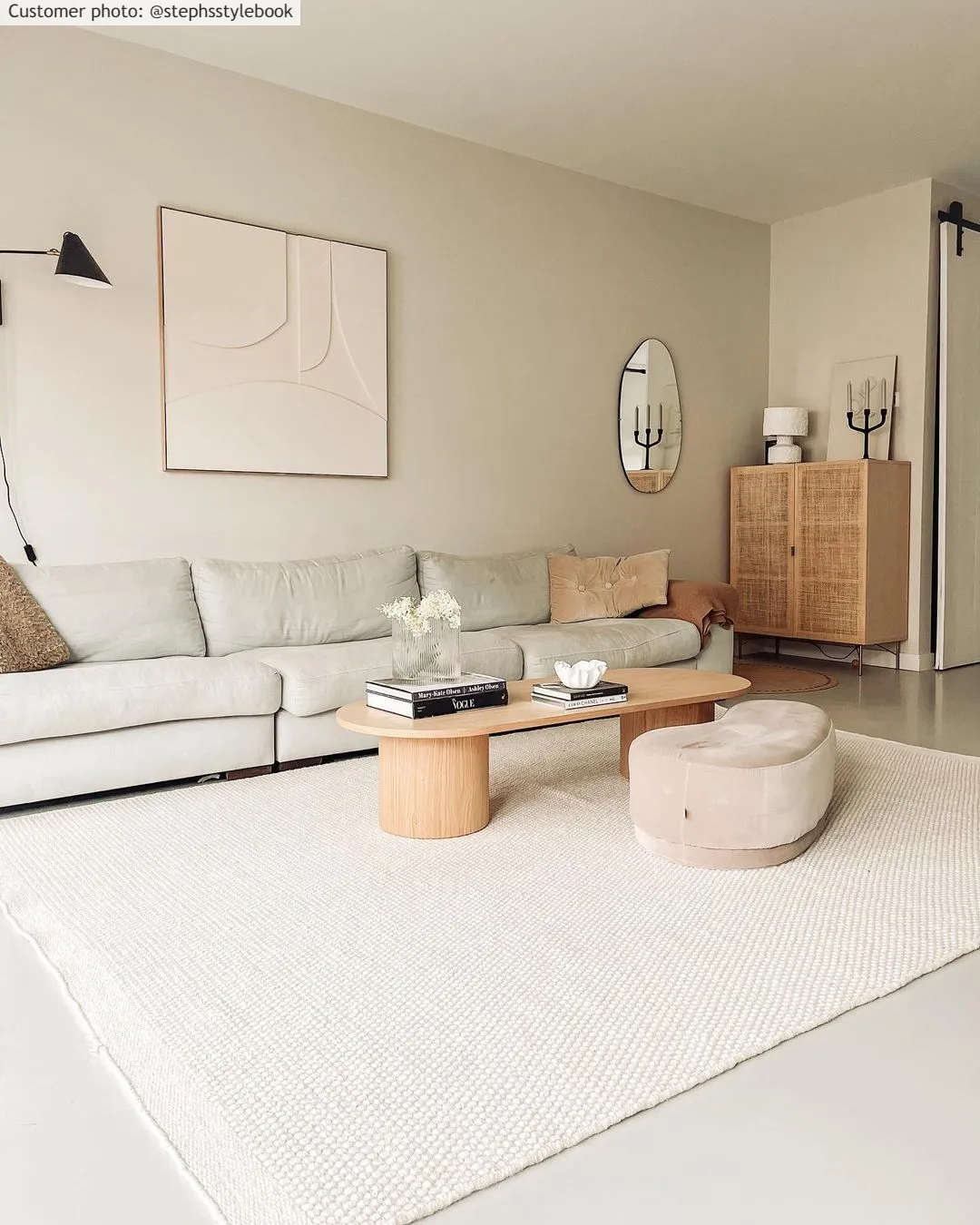 Tapis en laine - Coastal (crème)