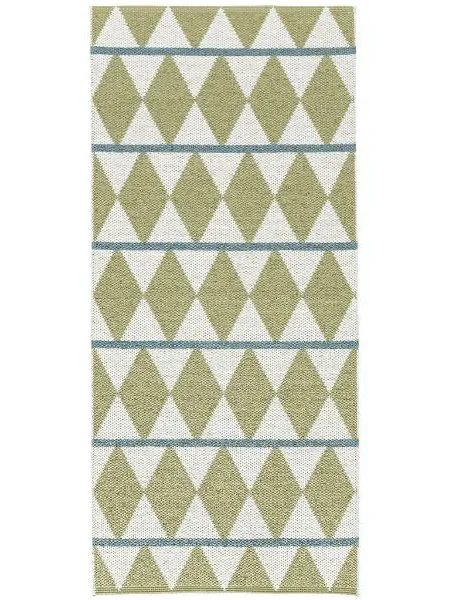 Tapis en plastique - Horredsmattan Zigge (vert olive)